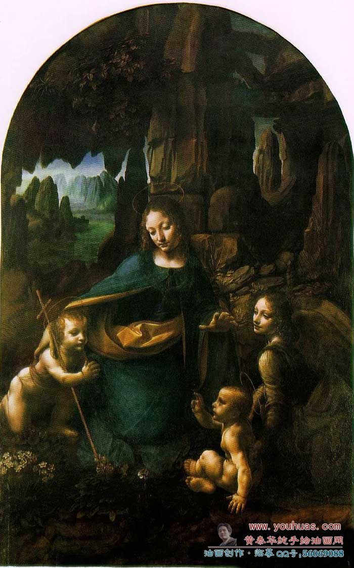 ҴͻƷ: - Ҽʥĸ׶أVinci ()ƷLeonardo da Vinci - Virgin of the Rocks (London) 